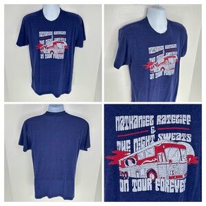 Nathaniel‎ Rateliff & The Night Sweats Band Shirt Blue Heather Medium Concert
